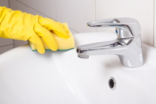 Safe and compliant payment area for carpet cleaning services